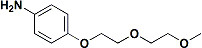 95% Min Purity PEG Linker   4-[2-(2-METHOXYETHOXY)ETHOXY]PHENYLAMINE   65673-48-5